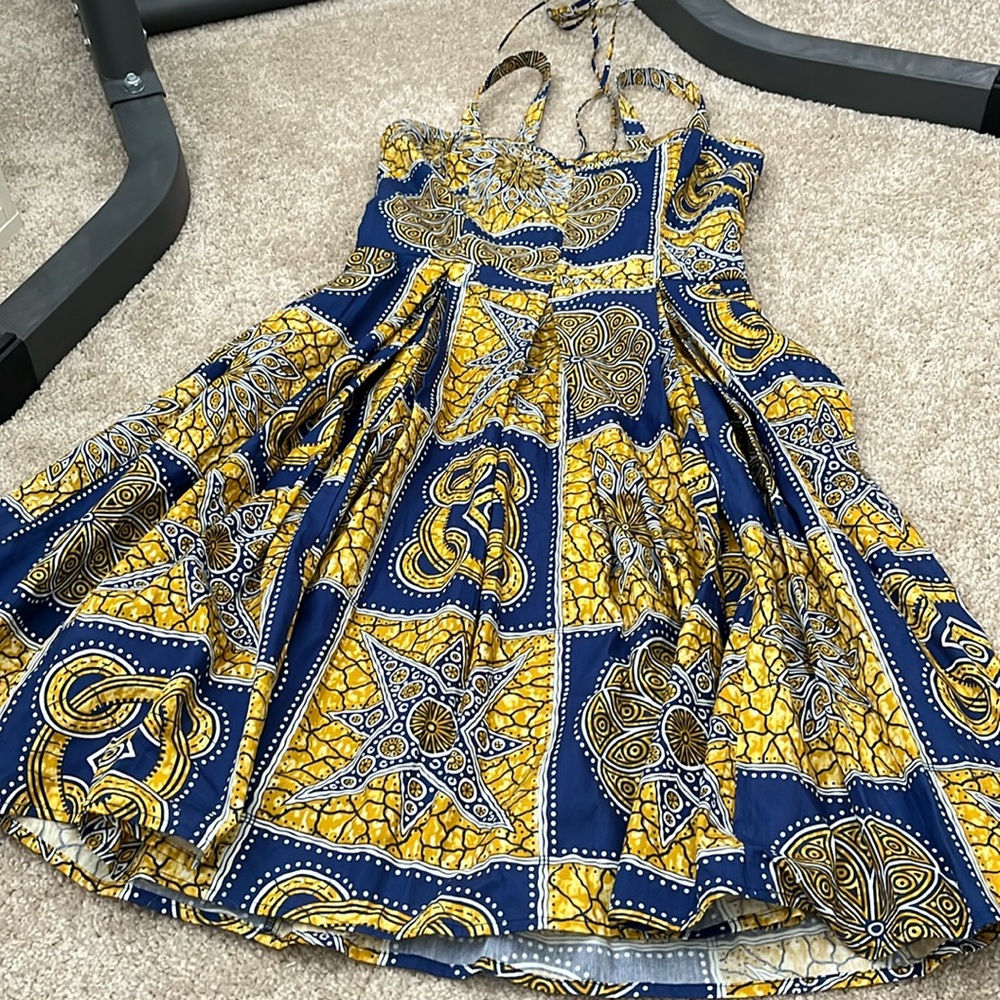 Trashy diva tiki batik getaway dress size 8